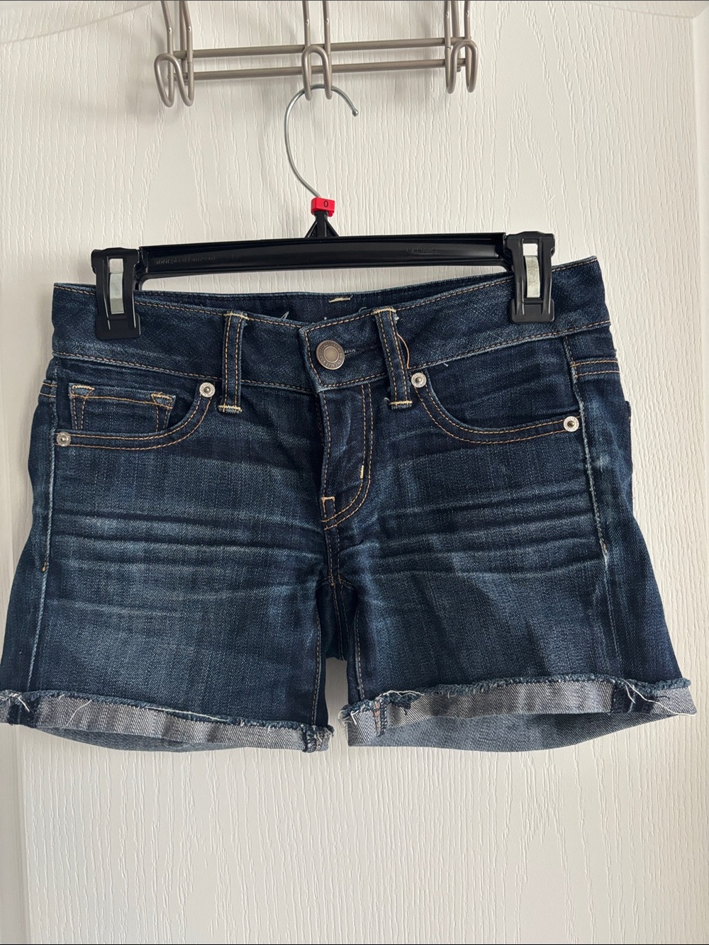 American Eagle Outfitters Dark Blue Women’s Jean Shorts